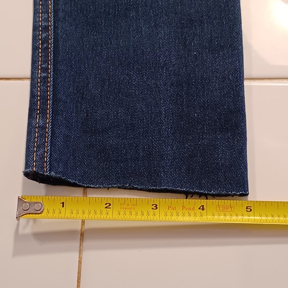 Rag & Bone Jeans, Size 27, High-Rise Skinny, Stretch Denim, Unfinished Hem - Picture 10 of 12